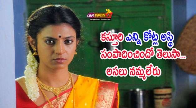 Telugu actress kasthuri