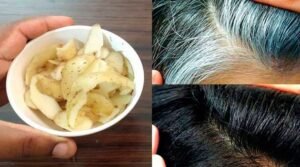 White hair tips in telugu