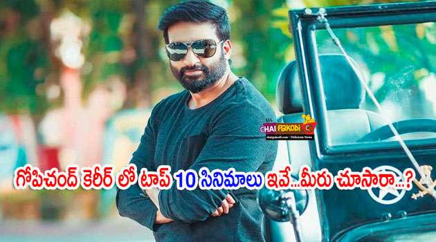 Gopichand Top 10 Movies