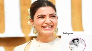 star heroine samantha remuneration for instagram posts