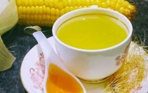 Corn silk tea