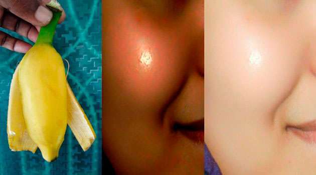 banana peel face glow tips