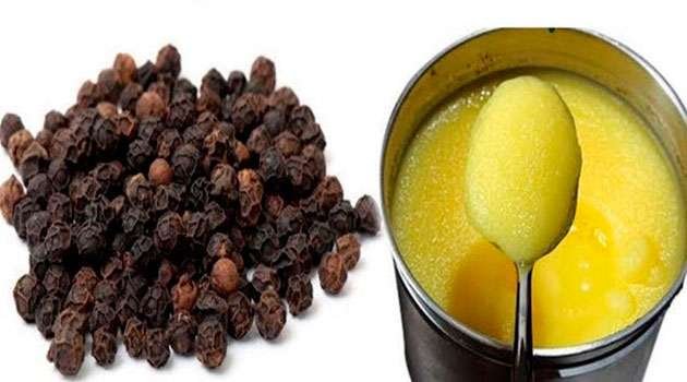 Ghee and black pepper Benefits