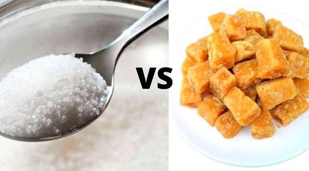 Jaggery Vs suger