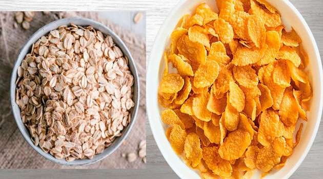 oats And corn flakes Benefits In telugu