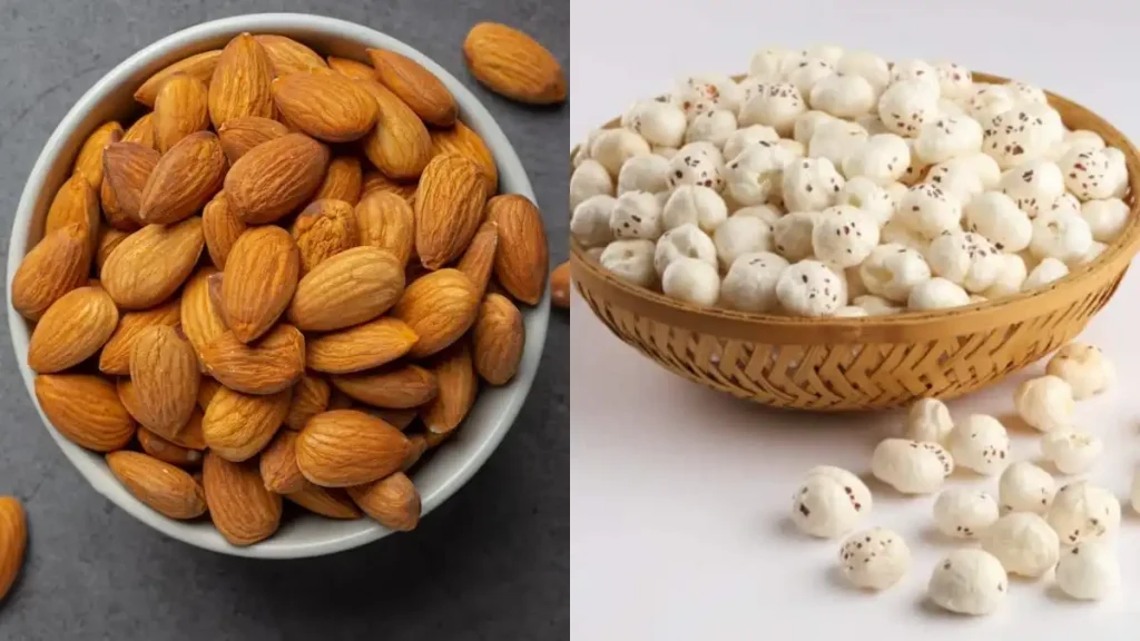 almond and makhana