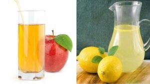 Apple Juice Vs Lemon Juice Benefits