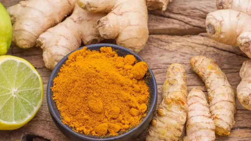 ginger and turmeric