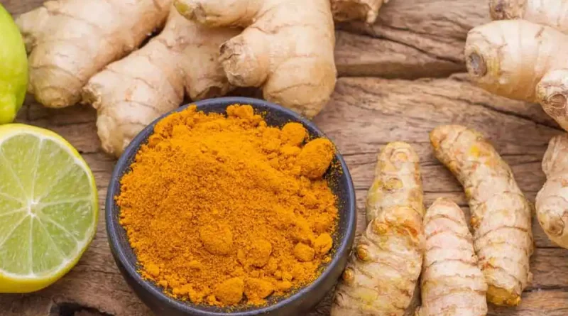 ginger and turmeric