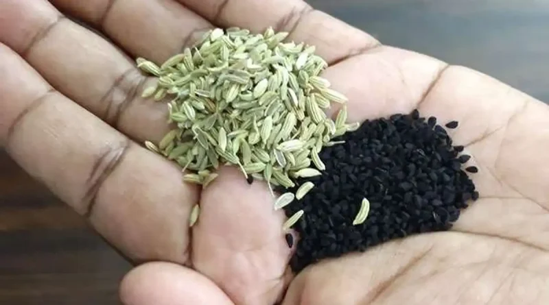 kalonji and fennel seeds
