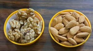 Almond and walnuts Health benefits In telugu