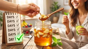 garlic and honey
