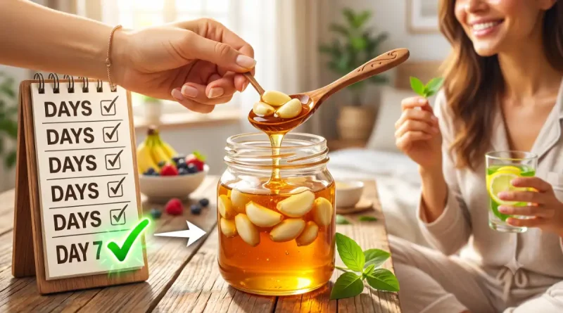 garlic and honey