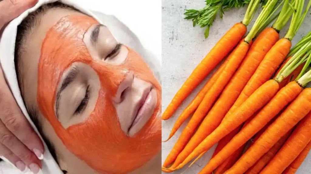 carrot face pack