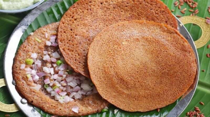 red rice millet adai