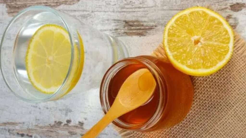 Lemon and honey
