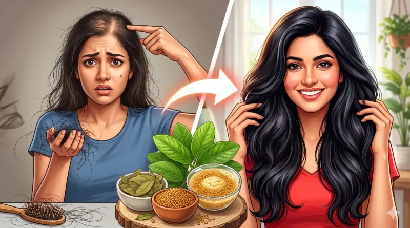 hair fall guava leaves