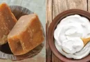 curd and jaggery