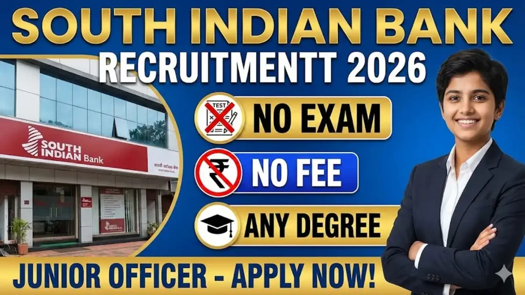 South Indian Bank Recruitment 2026