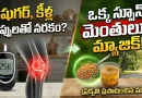 Fenugreek seeds:షుగర్ వ్యాధి, కీళ్ల నొప్పులకు ఒకే ఒక్క పరిష్కారం.. మన వంటగదిలోని మెంతులు!