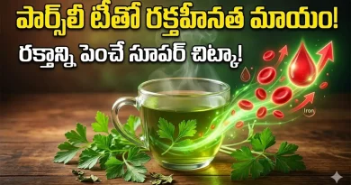 Parsley :శరీరంలో రక్తం కొరత ఉందా? కొత్తిమీరలా కనిపించే ఈ ఆకుతో రక్తహీనత మాయం!