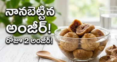 Anjeer Health Benefits in Telugu