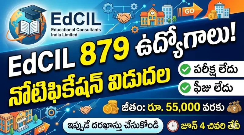 EdCIL Recruitment 2026