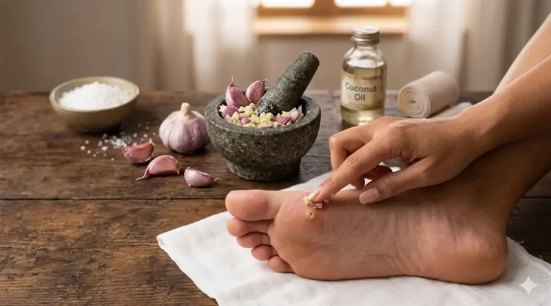 Foot corn