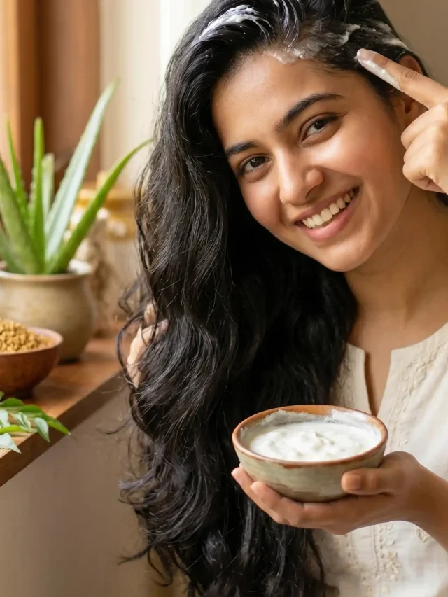 జుట్టు ఒత్తుగా, పొడవుగా పెరగాలంటే ‘పెరుగు’ను ఇలా వాడండి!