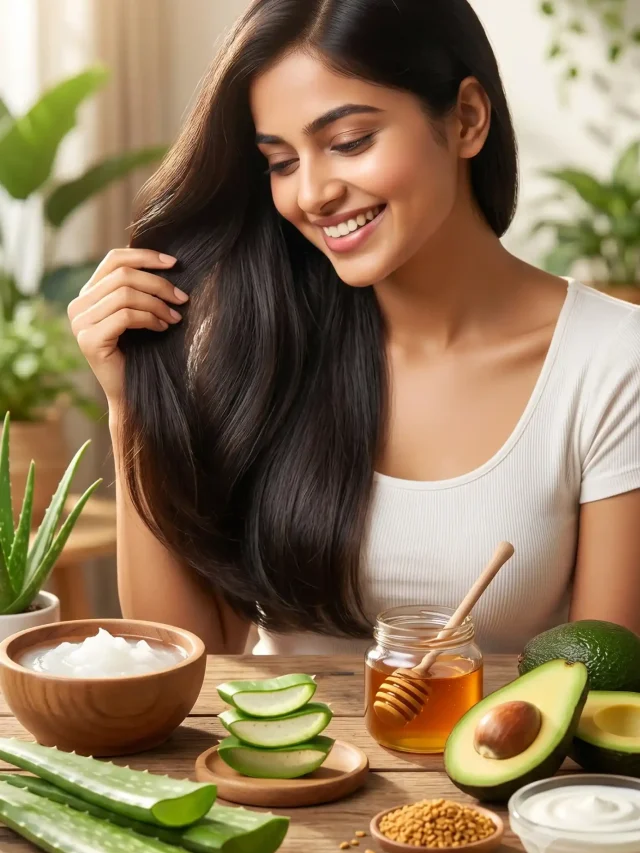 పొడి జుట్టుకు చెక్ పెట్టే 10 హోమ్ రెమెడీస్!