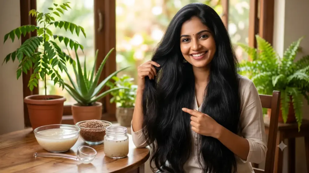 hair growth tips flax seeds