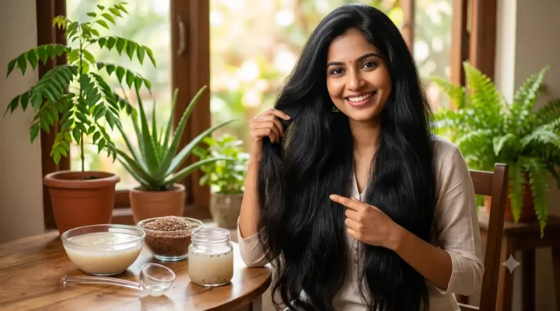 hair growth tips flax seeds