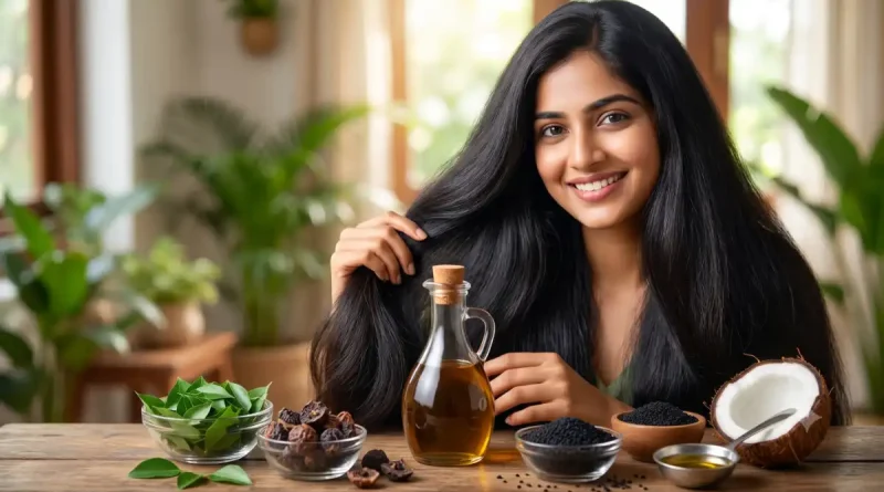 hair loss curry leaves oil