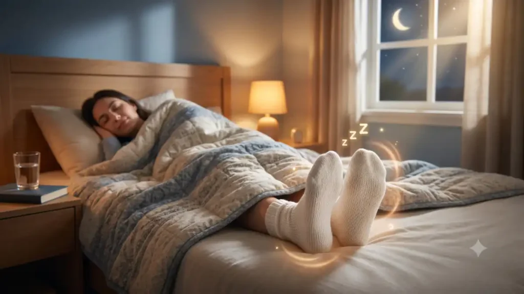 sleeping with socks