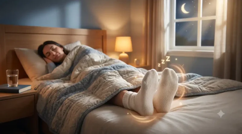 sleeping with socks