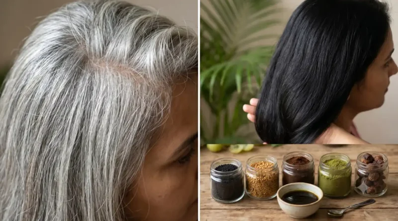 white hair remedies